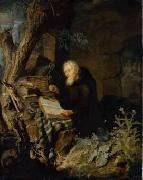 Pieter Leermans Hermit oil painting artist